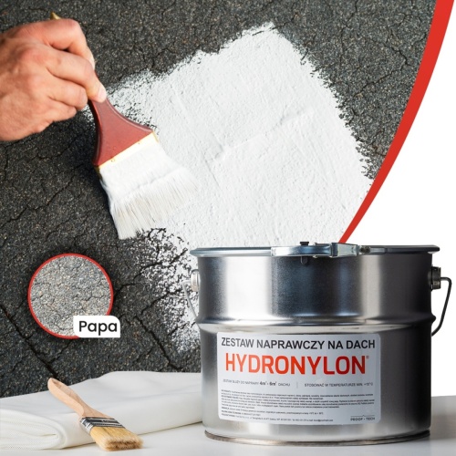 Hydroizolacja dachu płaskiego bez zrywania starego pokrycia. Poznaj system HYDRONYLON®
